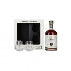Liker Rum Espero Caribbean Coconut & Rum + 2 kozarca + GB 0,7 l