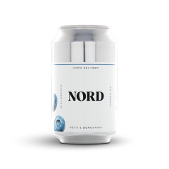 Nord Hard Seltzer meta + borovnica 0,33 l