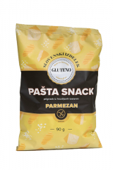 Prigrizek brez glutena PAŠTA SNACK z okusom PARMEZAN 90 g