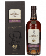 Rum Abuelo Anejo XV NAPOLEON Cask Finish + GB 0,7 l