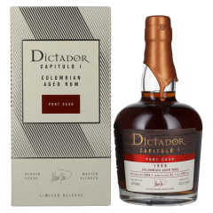 Rum Capitulo 22 Years Old 1998 Dictador + GB 0,7 l