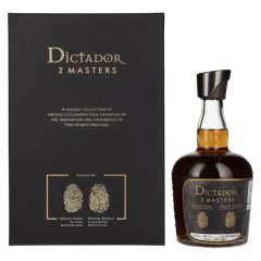 Rum Dictador 2 MASTERS 1978 39 Years Old Hardy Finish + GB 0,7 l