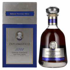 Rum Diplomatico Single Vintage 2008 + GB 0,7 l