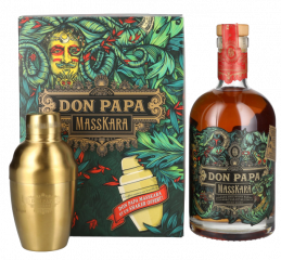 Rum Don Papa Masskara + Shaker 0,7 l