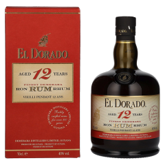 Rum El Dorado 12 Let El Dorado GB 0,7 l
