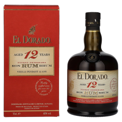 Rum El Dorado 12 Let El Dorado + GB 0,7 l