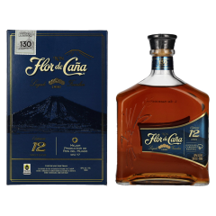 Rum Flor de Cana 12 Y + GB 0,7 l