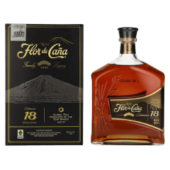 Rum Flor de Cana 18 y + GB 1 l