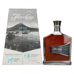 Rum Flor de Cana 19 Y + GB 0,7 l