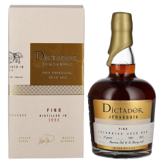 Rum JERARQUiA 37 Years Old 1983 + GB Dictador 0,7 l