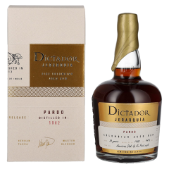 Rum JERARQUiA 38 Years Old 1982 Dictador + GB 0,7 l