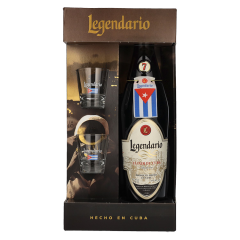 Rum Legendario Elixir 7 Y.O. GB + kozarec 0,7 l
