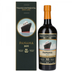 Rum Panama 2011 10y Transcontinental + GB 0,7 l