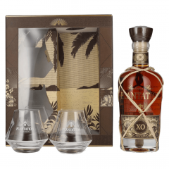 Rum Plantation Barbados Anniversary XO + 2 kozarca + GB 0,7 l