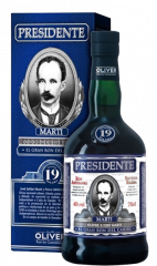 Rum Presidente Marti 19 Y GB 0,7 l