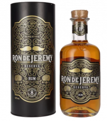 Rum Ron De Jeremy Reserva 8 Y.O + GB 0,7 l