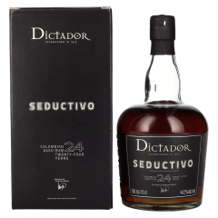 Rum SEDUCTIVO 24y Limited Edition Dictador + GB 0,7 l