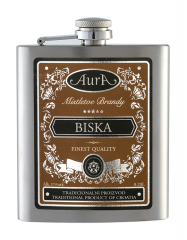 Sadno žganje Biska Aura + flaška GB 0,03 l