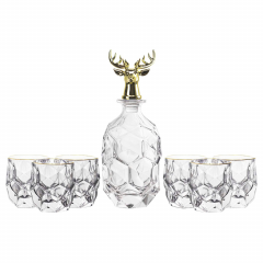 SET KOZARCEV Whisky Cristal 3 750 ml