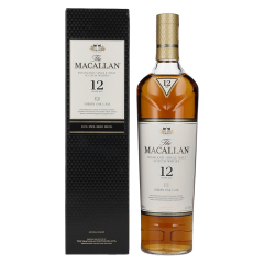 Škotski Whisky 12 Years Macallan Sherry oak + GB 0,7 l