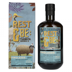 Škotski Whisky 5 Years Old Single Malt 2017 Rest & Be Thankful Finglassie + GB 0,7 l