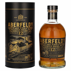 Škotski whisky Aberfeldy 12 YO + GB 0,7 l