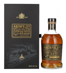 Škotski whisky Aberfeldy 21 YO + GB 0,7 l