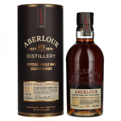 Škotski whisky Aberlour 18 Double Sherry Cask Finish + GB 0,7 l