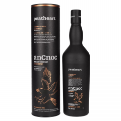 Škotski Whisky AnCnoc PeatHeart Heavily Peated Batch 3 + GB 0,7 l