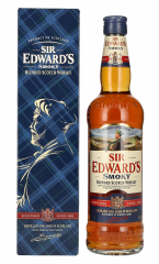 Škotski Whisky Blended Smoky Old Sir Edward`s + GB 0,7 l