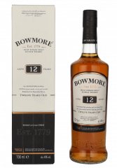 Škotski whisky Bowmore 12yo Single Malt + GB 0,7 l