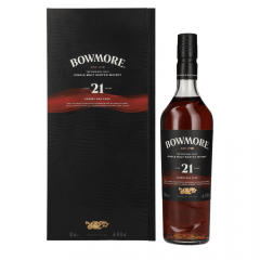 Škotski whisky Bowmore 21 Years Old Sherry Oak Cask Islay Single Malt + GB 0,7 l