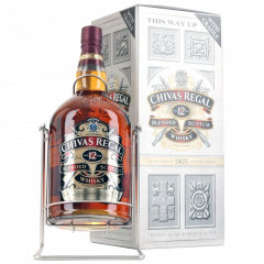 Škotski whisky Chivas Regal 12 let + stojalo 4,5 l