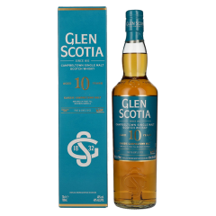 Škotski Whisky Glen Scotia Classic Campbeltown Malt 10 YO + GB 0,7 l