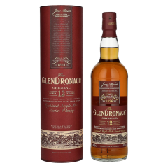 Škotski whisky Glendronach 12YO + GB 0,7 l