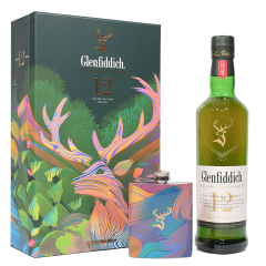 Škotski whisky Glenfiddich 12 yo Hip Flask 0,7 l