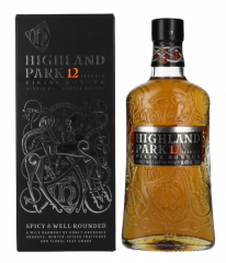 Škotski Whisky Highland Park 12 Viking Honour + GB 0,7 l