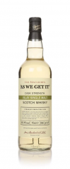 Škotski Whisky Ian MacLeod's As We Get It Cask Strength Islay Single Malt 0,7 l
