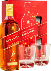 Škotski whisky Johnnie Walker Red Label Whisky - 2 kozarca GB 0,7 l