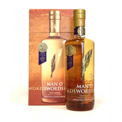 Škotski Whisky Man O'Words 2014 Rare Vintage Ex-Bourbon Single Malt + GB 0,7 l