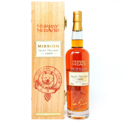 Škotski Whisky Murray McDavid Mission Islay Trilogy 1969 + GB 0,7 l