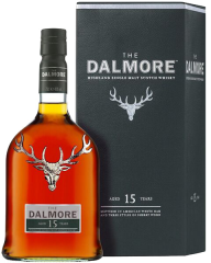 Škotski Whisky The Dalmore 15 Old Highland Single Malt + GB 0,7 l