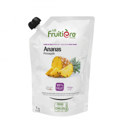 Sveži sadni pire Ananas 100%  La Fruitiere 1 kg