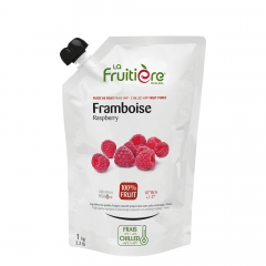 Sveži sadni pire Malina 100% La Fruitiere 1 kg