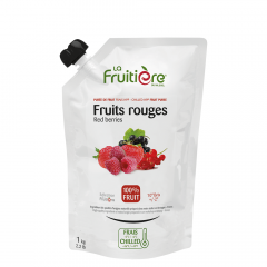 Sveži sadni pire Rdeče sadje 100% La Fruitiere 1 kg