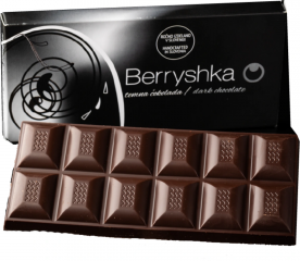 Temna čokolada Berryshka 80 g