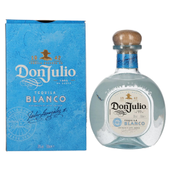 Tequila Don Julio Blanco + GB 0,7 l