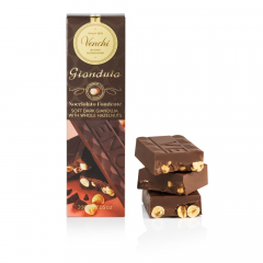 Venchi Temna čokolada Gianduja z lešniki tablica 200 g