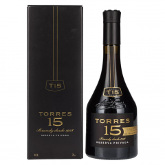 Vinjak Brandy Torres 15 RESERVA PRIVADA + GB 0,7 l