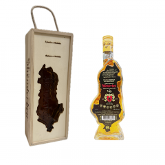 Vinjak Brandy Zemljevid Skenderbeu + GB 0,7 l